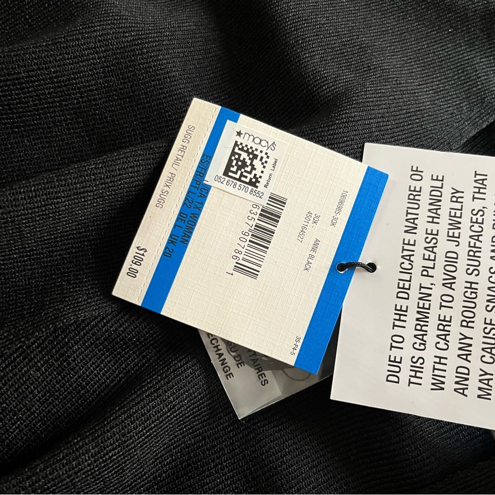 Anne Klein Black Sweater Cardigan